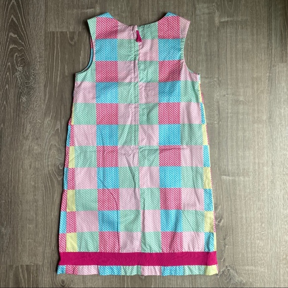 Vineyard Vines Pastel Whale Patchwork Shift Dress - Picture 3 of 9